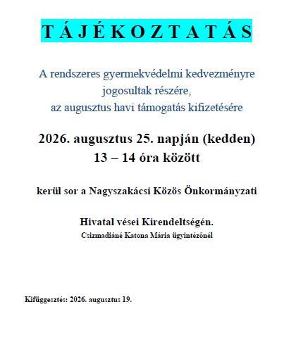 hirdetm�ny